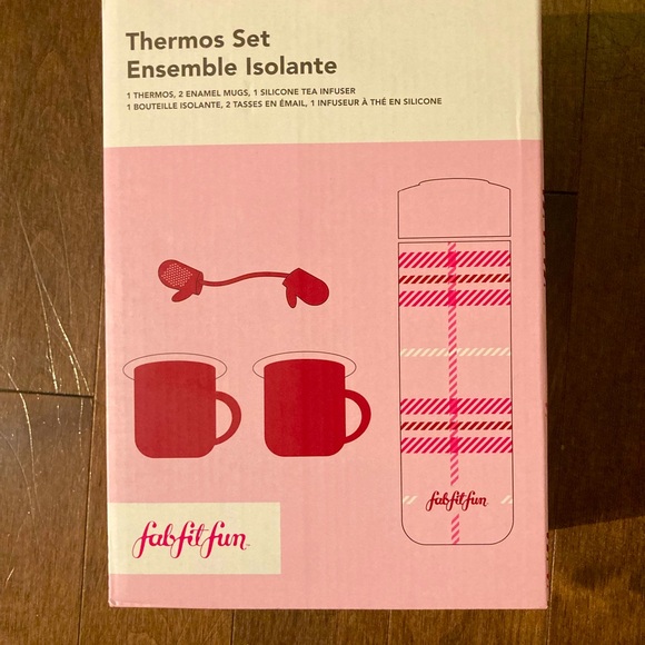 Fit Fab Fun Thermos Set - Picture 1 of 4